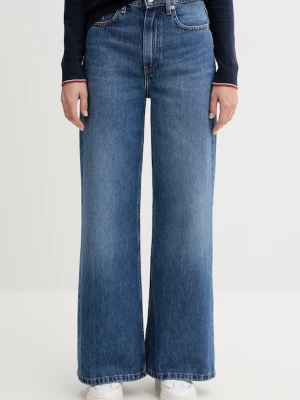 Tommy Hilfiger jeansy damskie kolor niebieski WW0WW45675