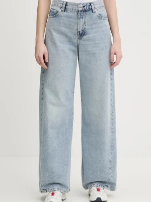 Tommy Hilfiger jeansy damskie kolor niebieski WW0WW48519