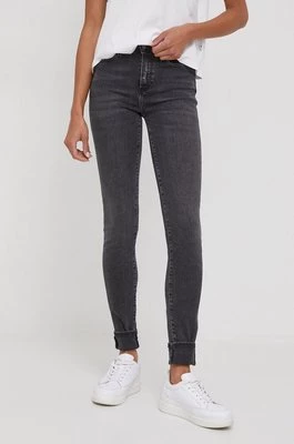 Tommy Hilfiger jeansy damskie kolor szary WW0WW40624