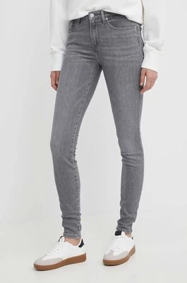 Tommy Hilfiger jeansy damskie kolor szary WW0WW41302