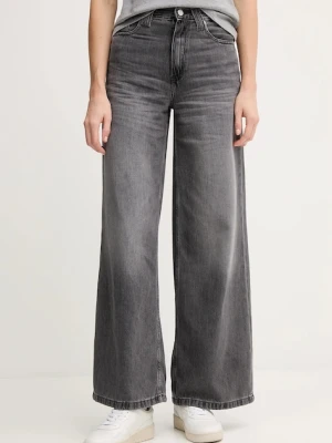 Tommy Hilfiger jeansy damskie kolor szary WW0WW48396