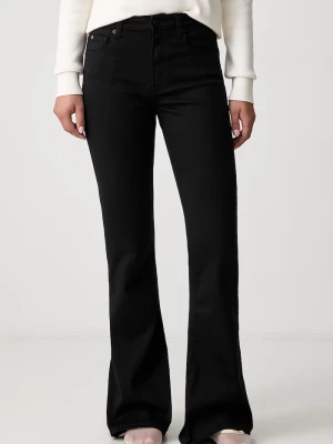 Tommy Hilfiger jeansy flare damskie czarny