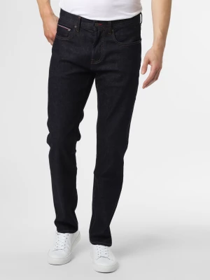 Tommy Hilfiger Jeansy Mężczyźni Bawełna niebieski jednolity,