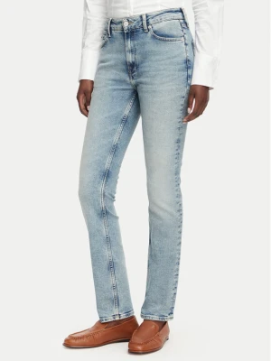 Tommy Hilfiger Jeansy New Doreen WW0WW49968 Niebieski Slim Fit