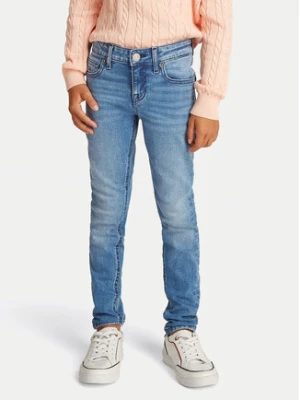 Tommy Hilfiger Jeansy Nora KG0KG08403 Niebieski Skinny Fit