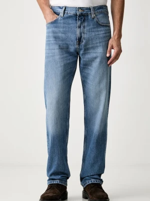 Tommy Hilfiger jeansy regular męskie niebieski