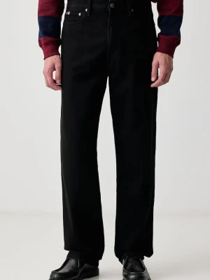 Tommy Hilfiger jeansy relaxed fit męskie czarny