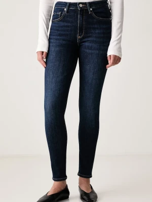 Tommy Hilfiger jeansy skinny damskie granatowy