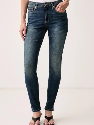 Tommy Hilfiger jeansy skinny damskie niebieski