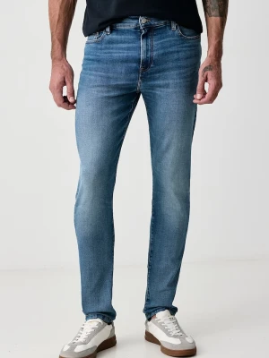 Tommy Hilfiger jeansy slim fit męskie niebieski