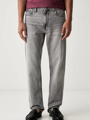 Tommy Hilfiger jeansy straight męskie szary