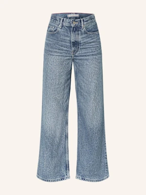 Tommy Hilfiger Jeansy Wide Leg Lana blau