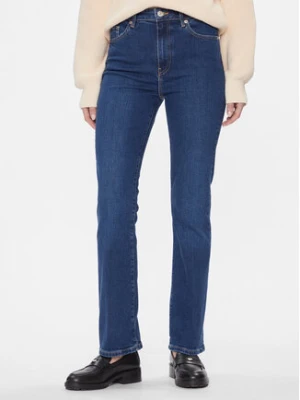 Tommy Hilfiger Jeansy WW0WW40649 Granatowy Bootcut Fit