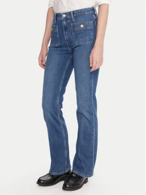 Tommy Hilfiger Jeansy WW0WW48255 Niebieski Flare Fit