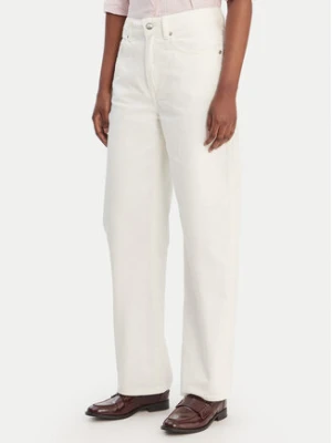 Tommy Hilfiger Jeansy WW0WW49500 Écru Barrel Fit