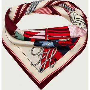 Tommy Hilfiger Jedwabna chusta