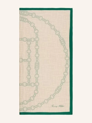 Tommy Hilfiger Jedwabna Chusta beige