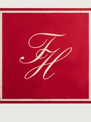 Tommy Hilfiger Jedwabna chusta TH x F.C. Liverpool