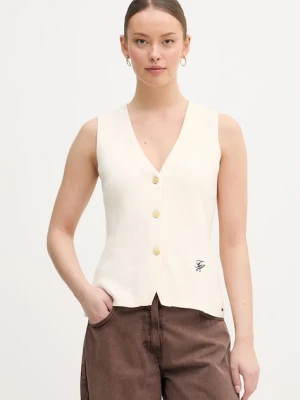 Tommy Hilfiger kamizelka damska bawełniana