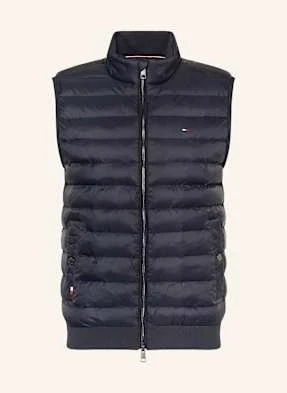Tommy Hilfiger Kamizelka Pikowana Z Mieszanki Materiałów blau