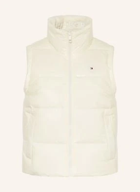 Tommy Hilfiger Kamizelka Puchowa Dwustronna Z Pluszowym Materiałem weiss