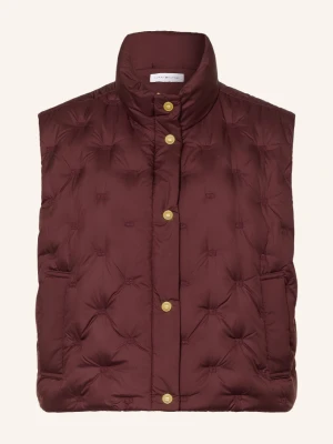 Tommy Hilfiger Kamizelka Puchowa rot CIEMNOCZERWONY