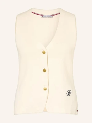 Tommy Hilfiger Kamizelka Z Dzianiny beige