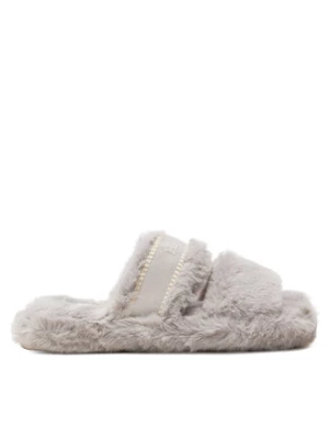 Tommy Hilfiger Kapcie Fur Basics Slipper FW0FW08343 Szary