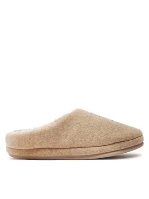 Tommy Hilfiger Kapcie Th Embroidered Basics Slipper FW0FW08135 Beżowy