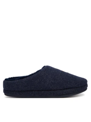 Tommy Hilfiger Kapcie Th House Shoe Flannel FW0FW09699 Granatowy