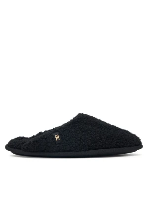 Tommy Hilfiger Kapcie Th House Shoes FW0FW09618 Czarny