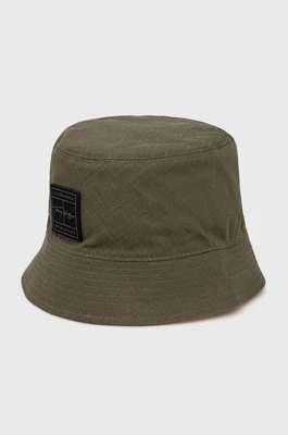 Tommy Hilfiger kapelusz bawełniany kolor zielony bawełniany