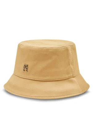 Tommy Hilfiger Kapelusz Distinct Rain Bucket Hat AW0AW16781 Beżowy