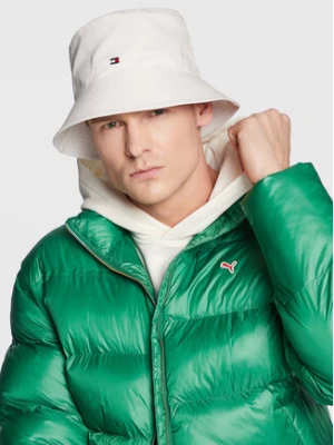 Tommy Hilfiger Kapelusz Essential Flag Bucket AW0AW14543 Biały