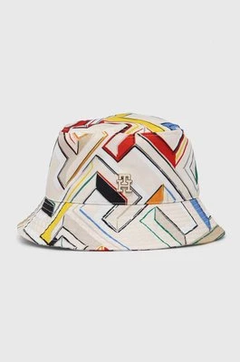 Tommy Hilfiger kapelusz kolor beżowy AW0AW16039