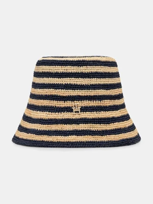 Tommy Hilfiger kapelusz kolor granatowy AW0AW17814