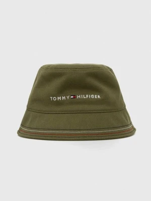 Tommy Hilfiger kapelusz kolor zielony