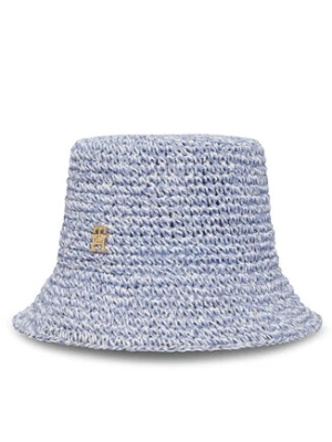 Tommy Hilfiger Kapelusz Premium Beach Bucket AW0AW17136 Niebieski