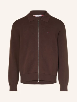 Tommy Hilfiger Kardigan braun CIEMNOBRĄZOWY