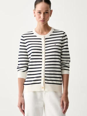 Tommy Hilfiger kardigan damski z bawełną