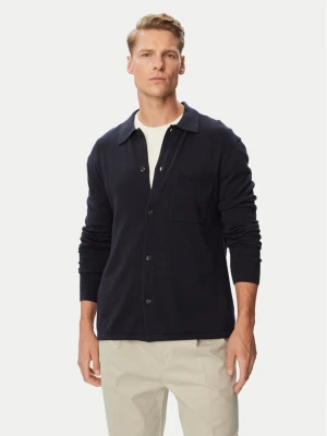 Tommy Hilfiger Kardigan Essential MW0MW40432 Granatowy Regular Fit