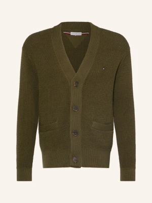 Tommy Hilfiger Kardigan gruen ZIELONY