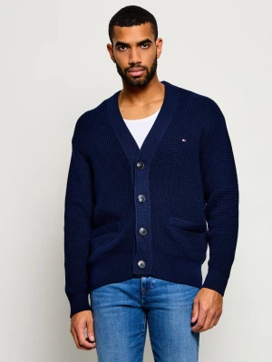 Tommy Hilfiger Kardigan | Loose fit granatowy