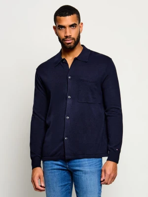 Tommy Hilfiger Kardigan | Regular Fit granatowy
