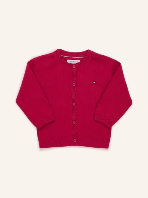 Tommy Hilfiger Kardigan rot FUKSJA