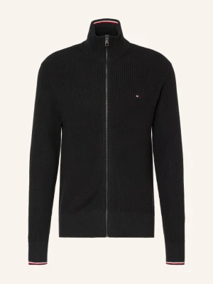 Tommy Hilfiger Kardigan schwarz CZARNY