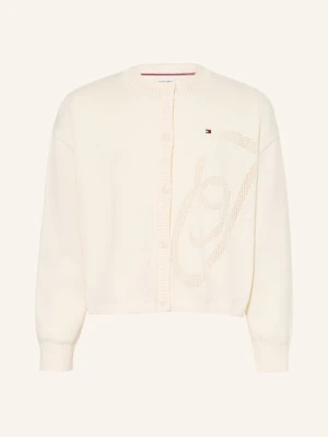 Tommy Hilfiger Kardigan weiss KREMOWY