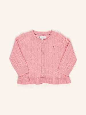 Tommy Hilfiger Kardigan Z Wolantami rosa