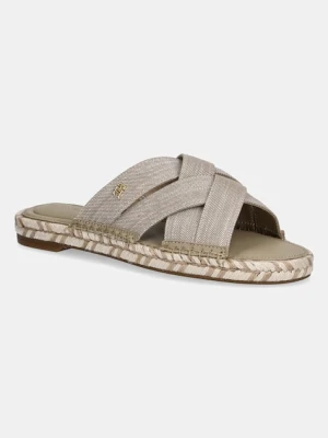 Tommy Hilfiger klapki CHAMBRAY ESPADRILLE MULE