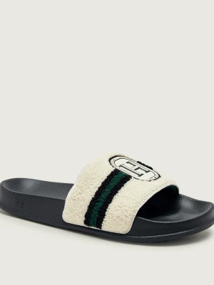 Tommy Hilfiger Klapki ecru